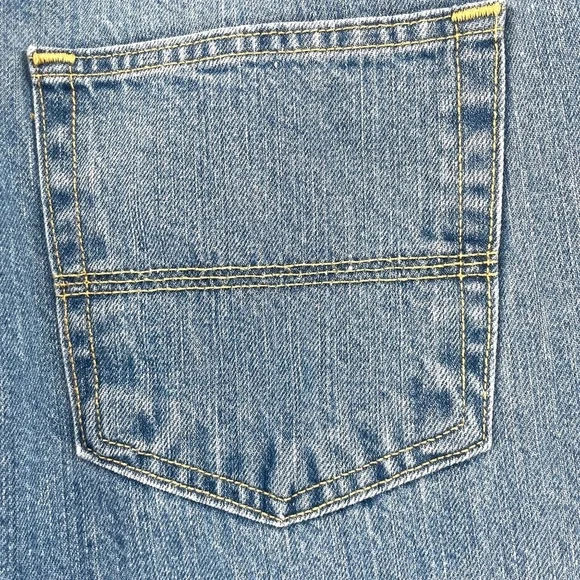 Bills Khakis Classic Fit 120z Denim Jeans, Medium Light Wash, Size 31 x 30 - Picture 7 of 10